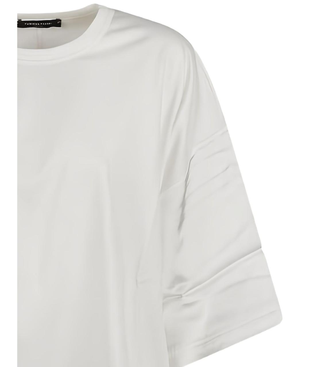 FABIANA FILIPPI Белая хлопковая футболка, фото 3