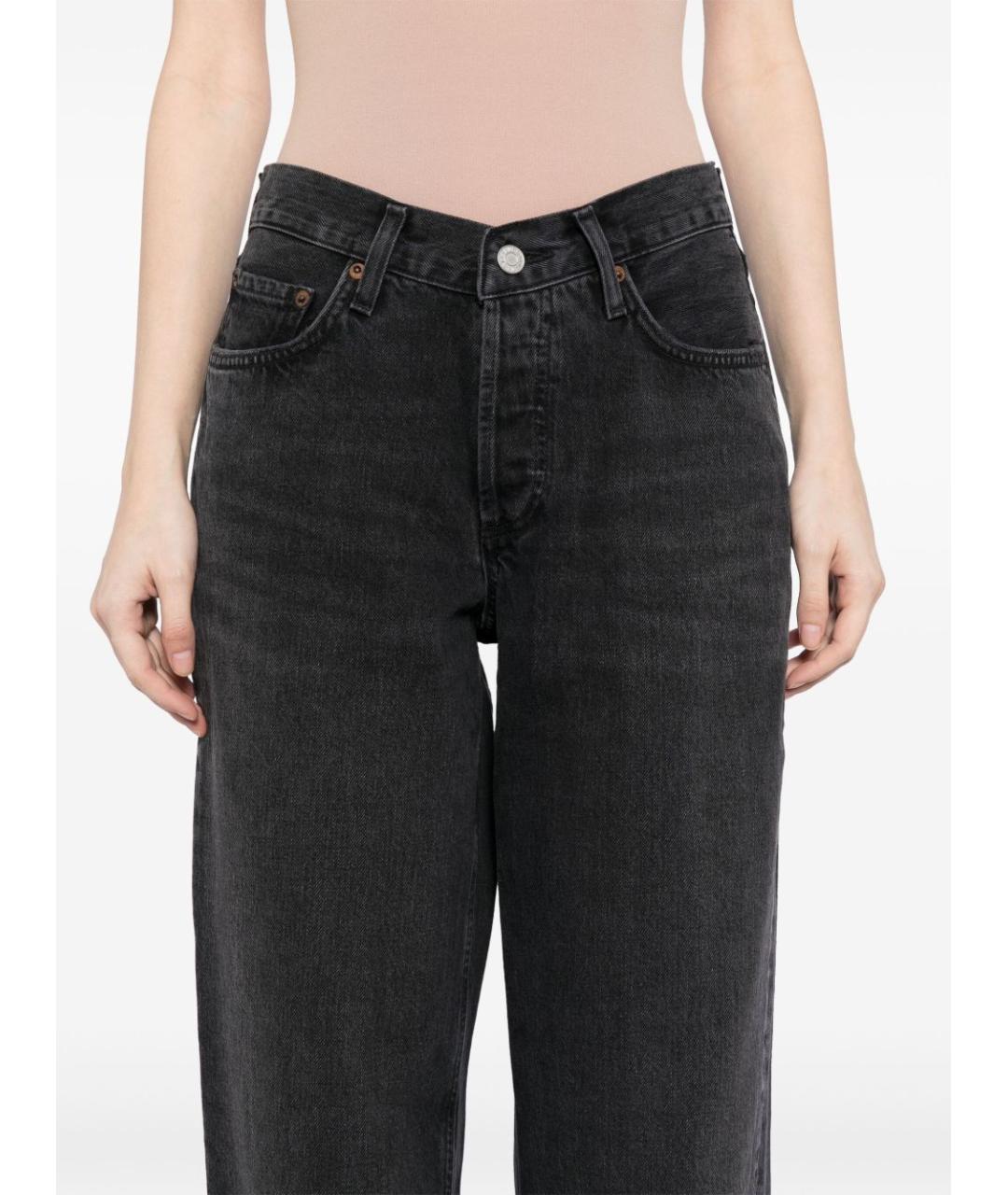 AGOLDE Хлопковые прямые джинсы, фото 3