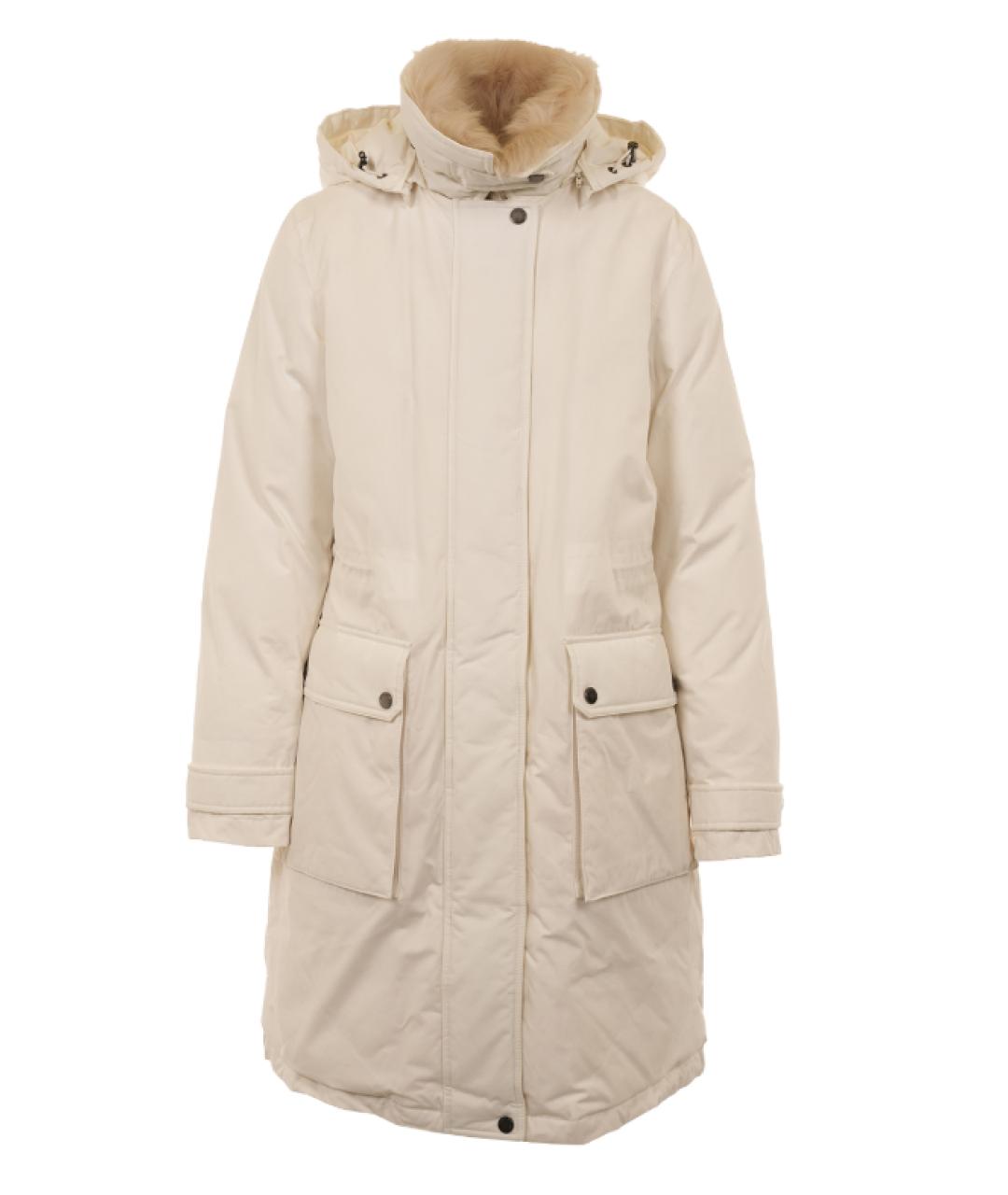 WOOLRICH Бежевая хлопковая парка, фото 1