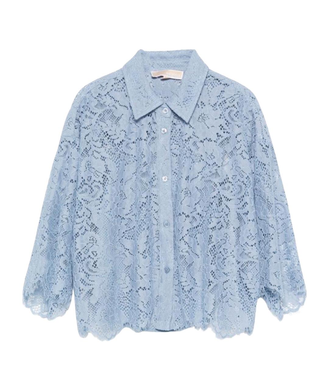 MICHAEL KORS Голубая полиамидовая рубашка, фото 1