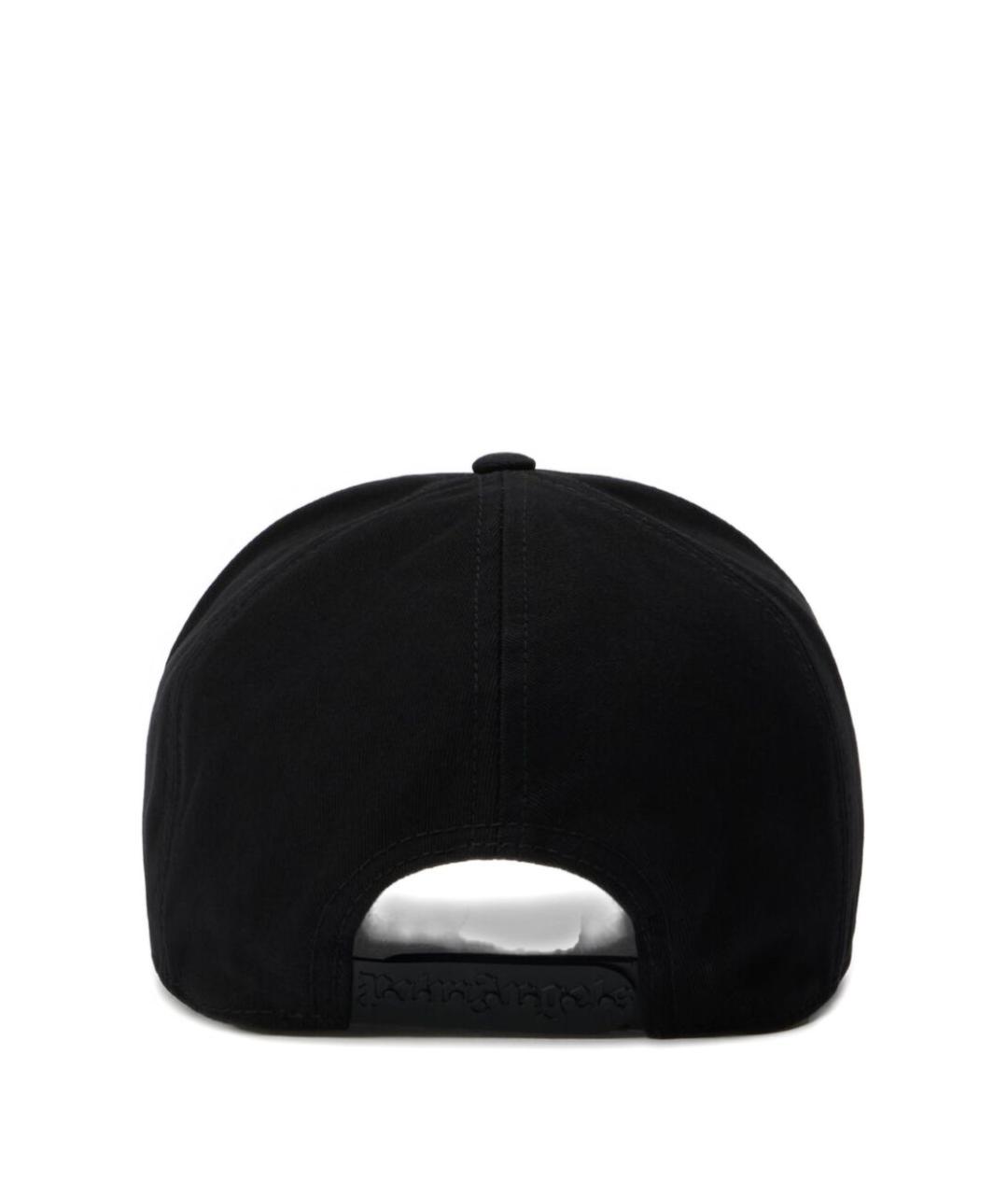PALM ANGELS Черная хлопковая кепка/бейсболка, фото 2