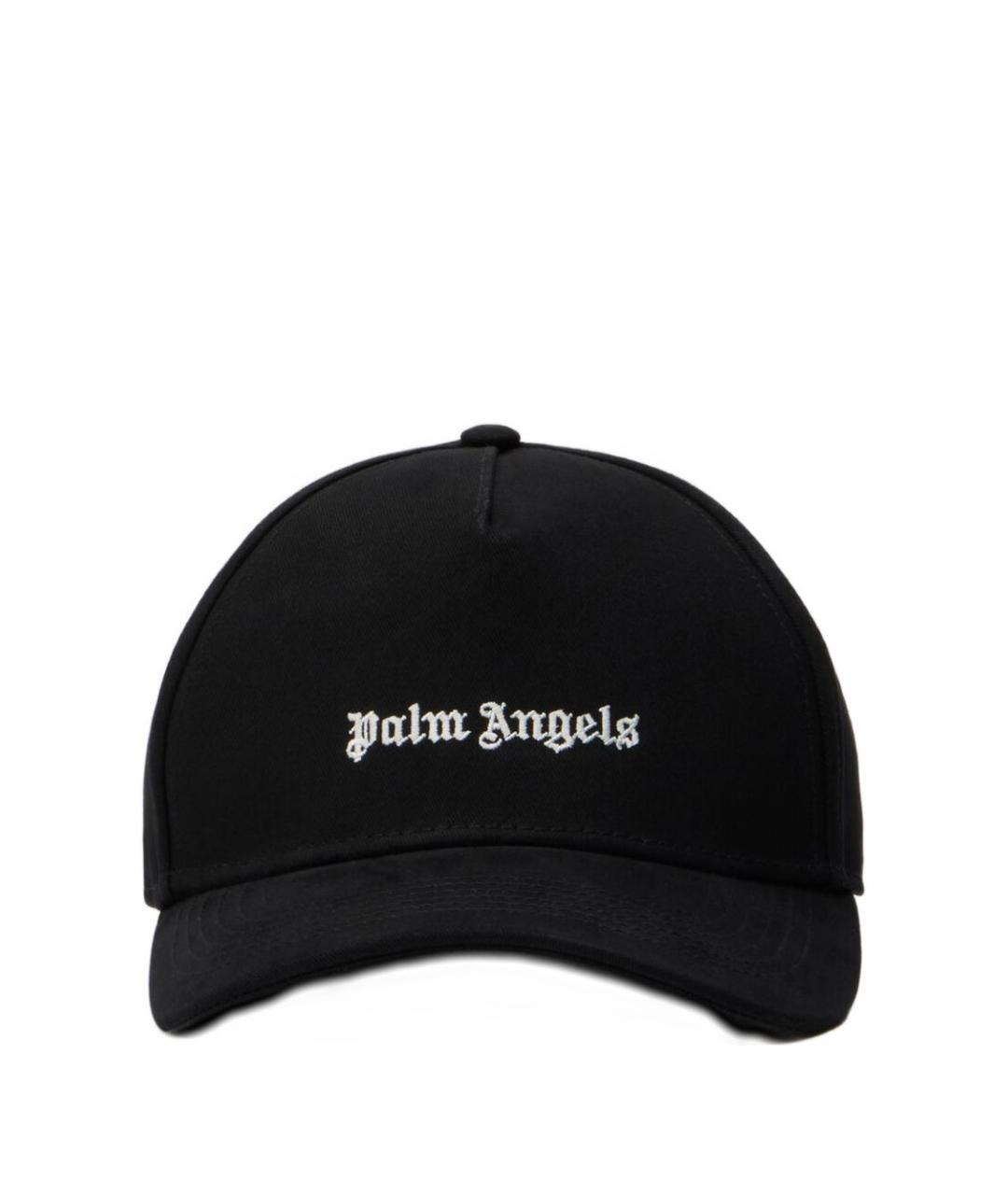 PALM ANGELS Черная хлопковая кепка/бейсболка, фото 1