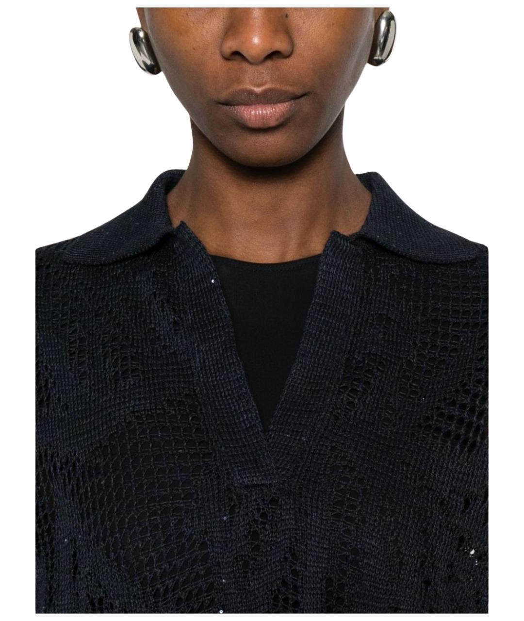 BRUNELLO CUCINELLI Черная футболка, фото 2