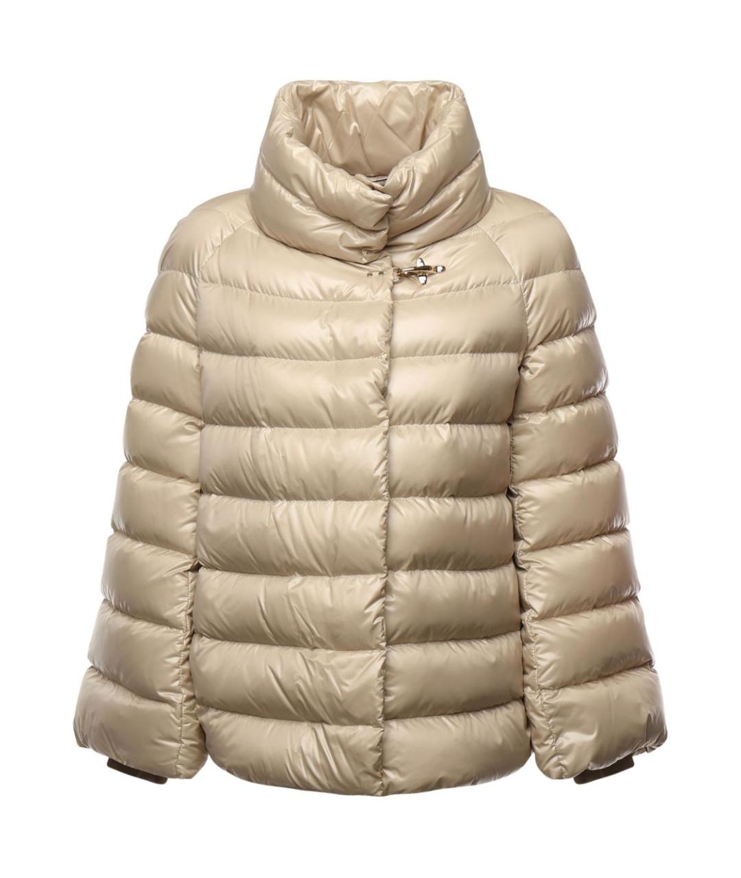 FAY Бежевый полиамидовый пуховик, фото 1
