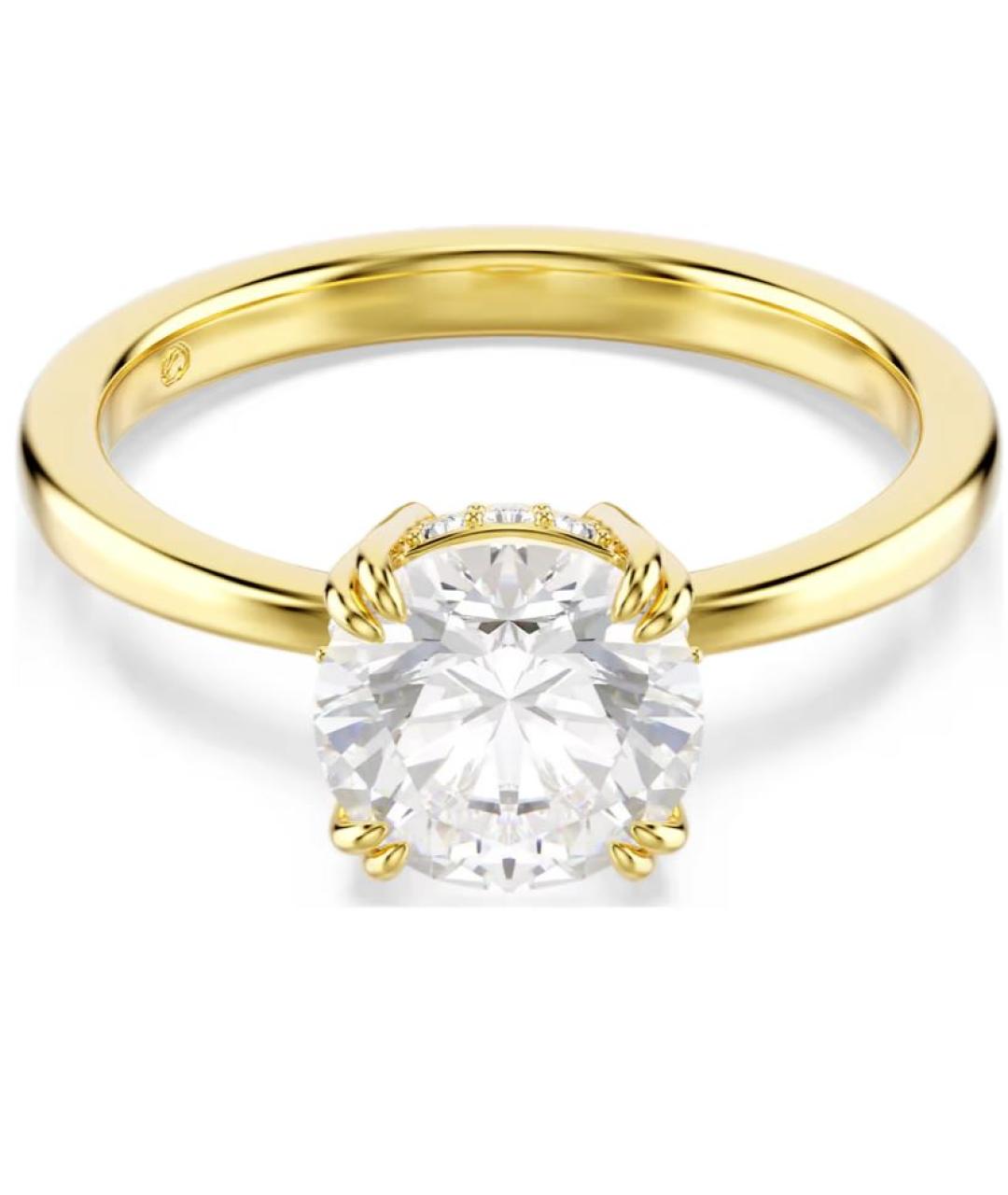 SWAROVSKI Золотое металлическое кольцо, фото 1