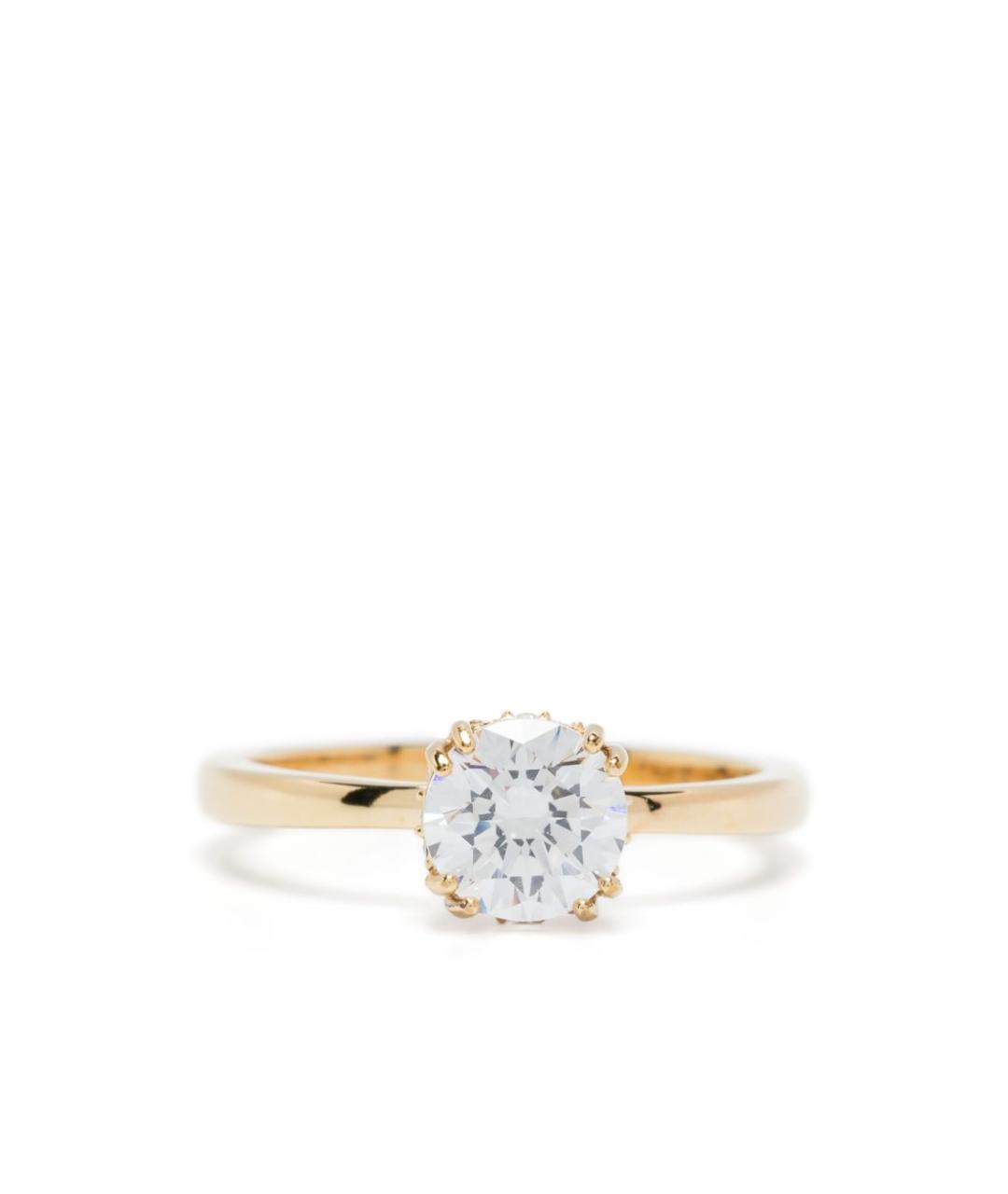 SWAROVSKI Золотое металлическое кольцо, фото 5