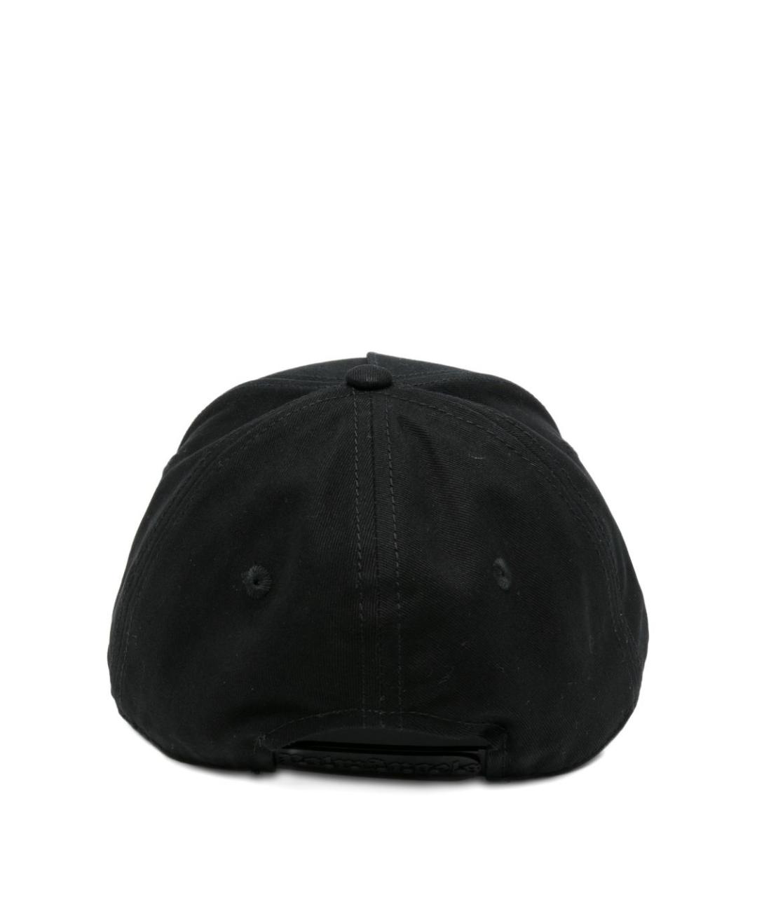 PALM ANGELS Черная хлопковая кепка/бейсболка, фото 2