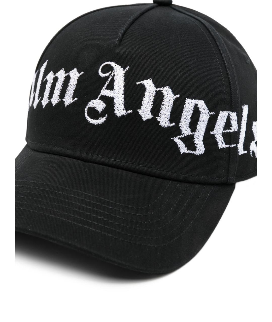 PALM ANGELS Черная хлопковая кепка/бейсболка, фото 3