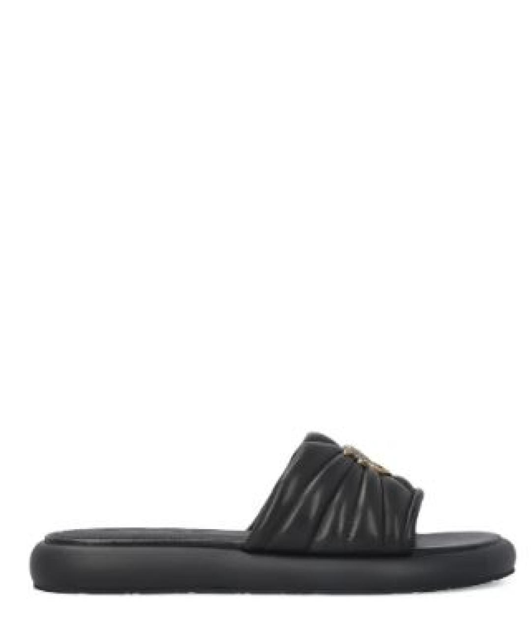 PINKO Черные шлепанцы, фото 1