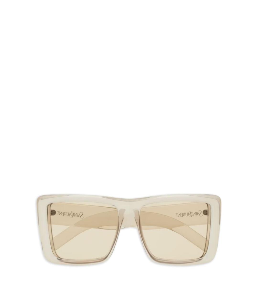 SAINT LAURENT Бежевая юбка миди, фото 1