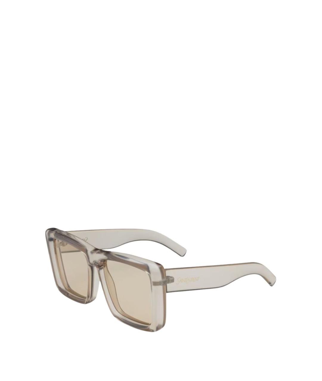 SAINT LAURENT Бежевая юбка миди, фото 2