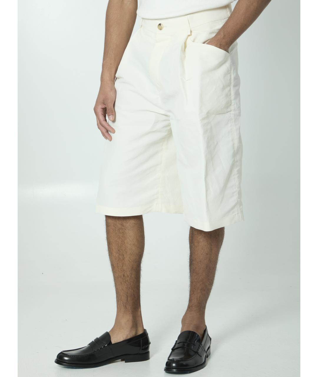 WILLY CHAVARRIA Белые полиамидовые шорты, фото 2