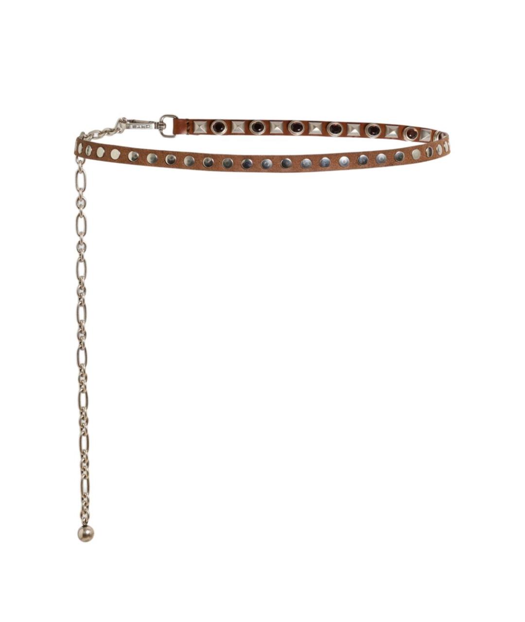 ETRO Коричневый ремень, фото 2