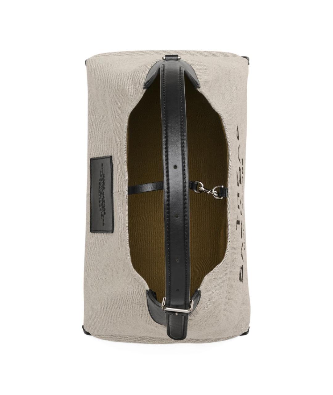 MARC JACOBS Бежевая тканевая сумка через плечо, фото 6