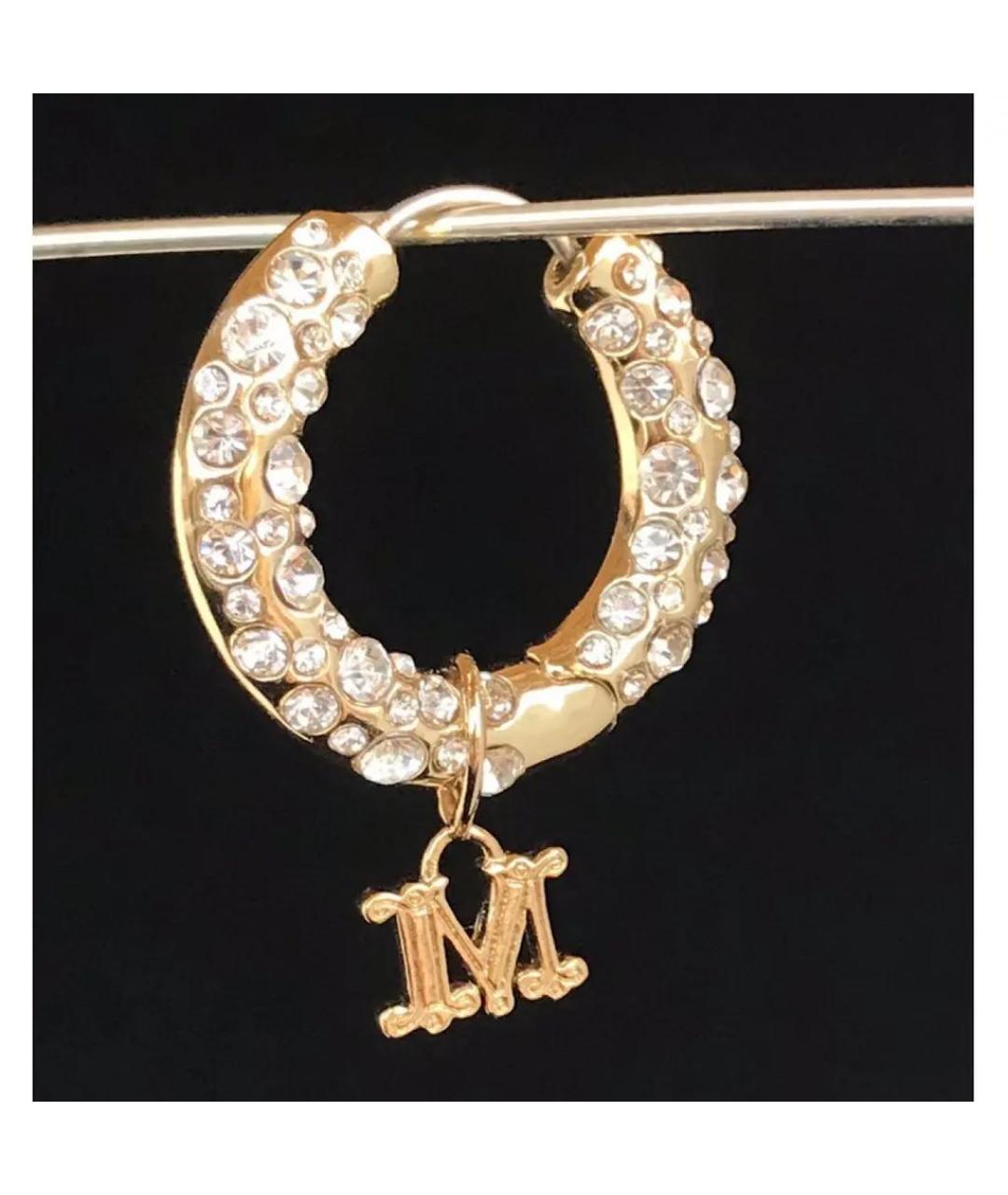 MAX MARA Золотые серьги, фото 5