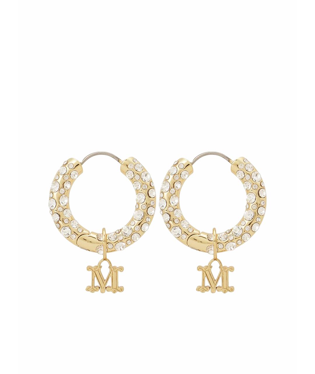 MAX MARA Золотые серьги, фото 1