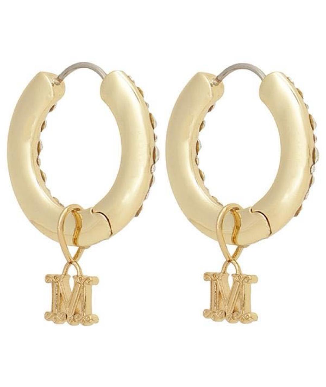 MAX MARA Золотые серьги, фото 2