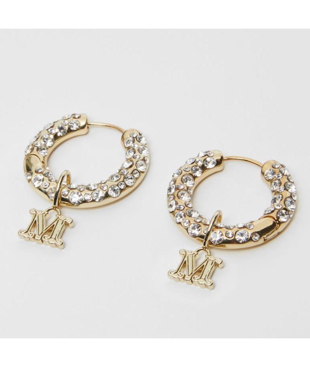 MAX MARA Золотые серьги, фото 3