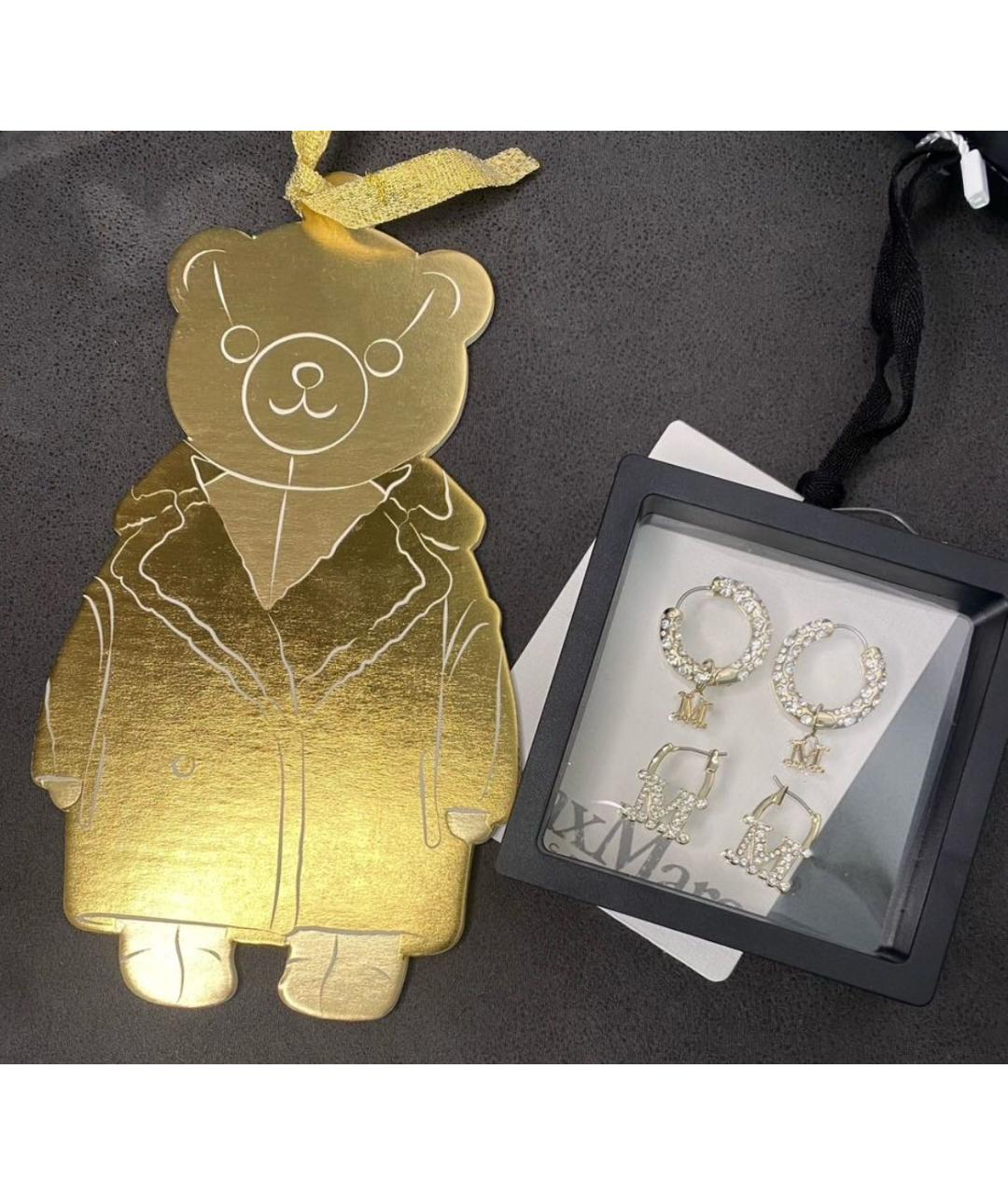 MAX MARA Золотые серьги, фото 8