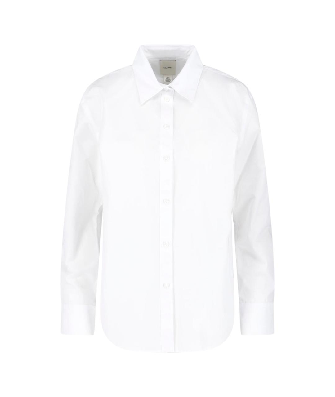 CALVIN KLEIN Белая хлопковая рубашка, фото 1