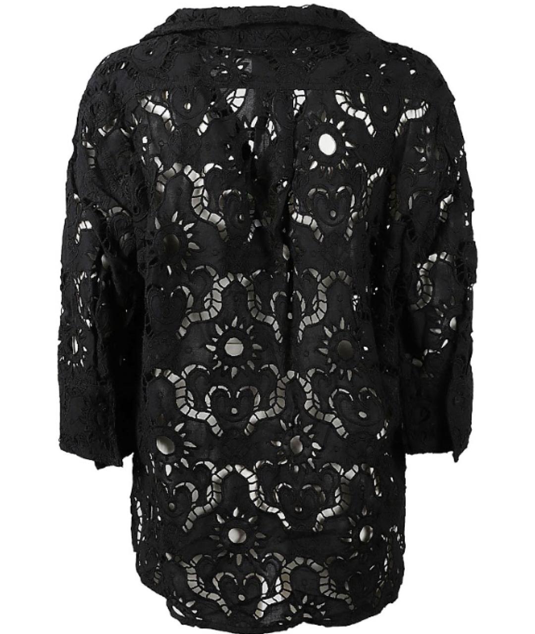 FARM RIO Черная хлопковая рубашка, фото 2