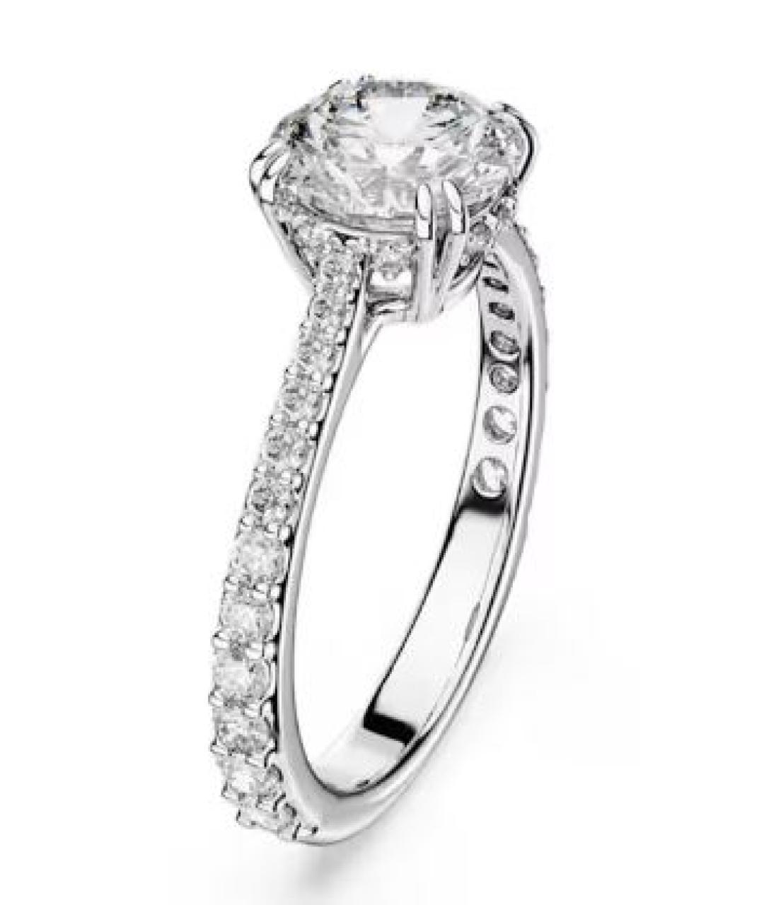 SWAROVSKI Серебряное латунное кольцо, фото 2