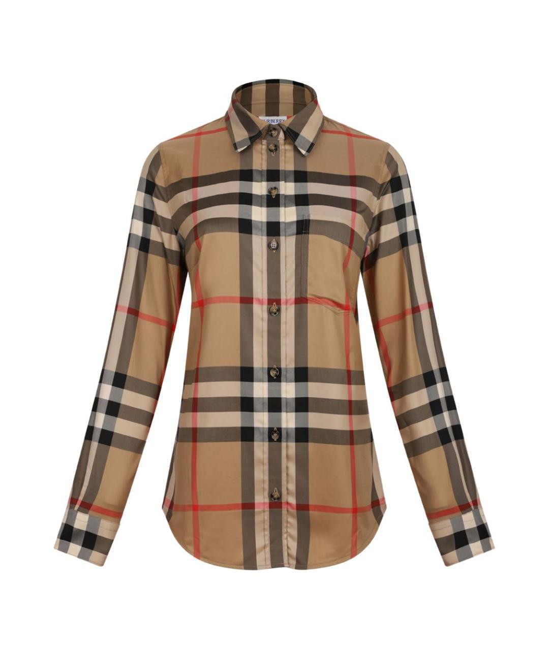 BURBERRY Бежевая рубашка, фото 1