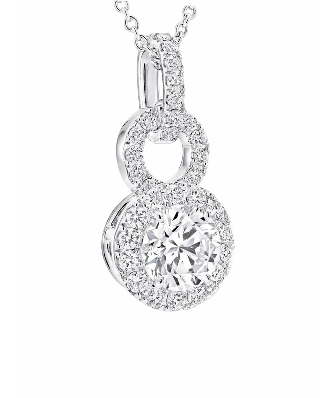 GRAFF Белая подвеска из белого золота, фото 1