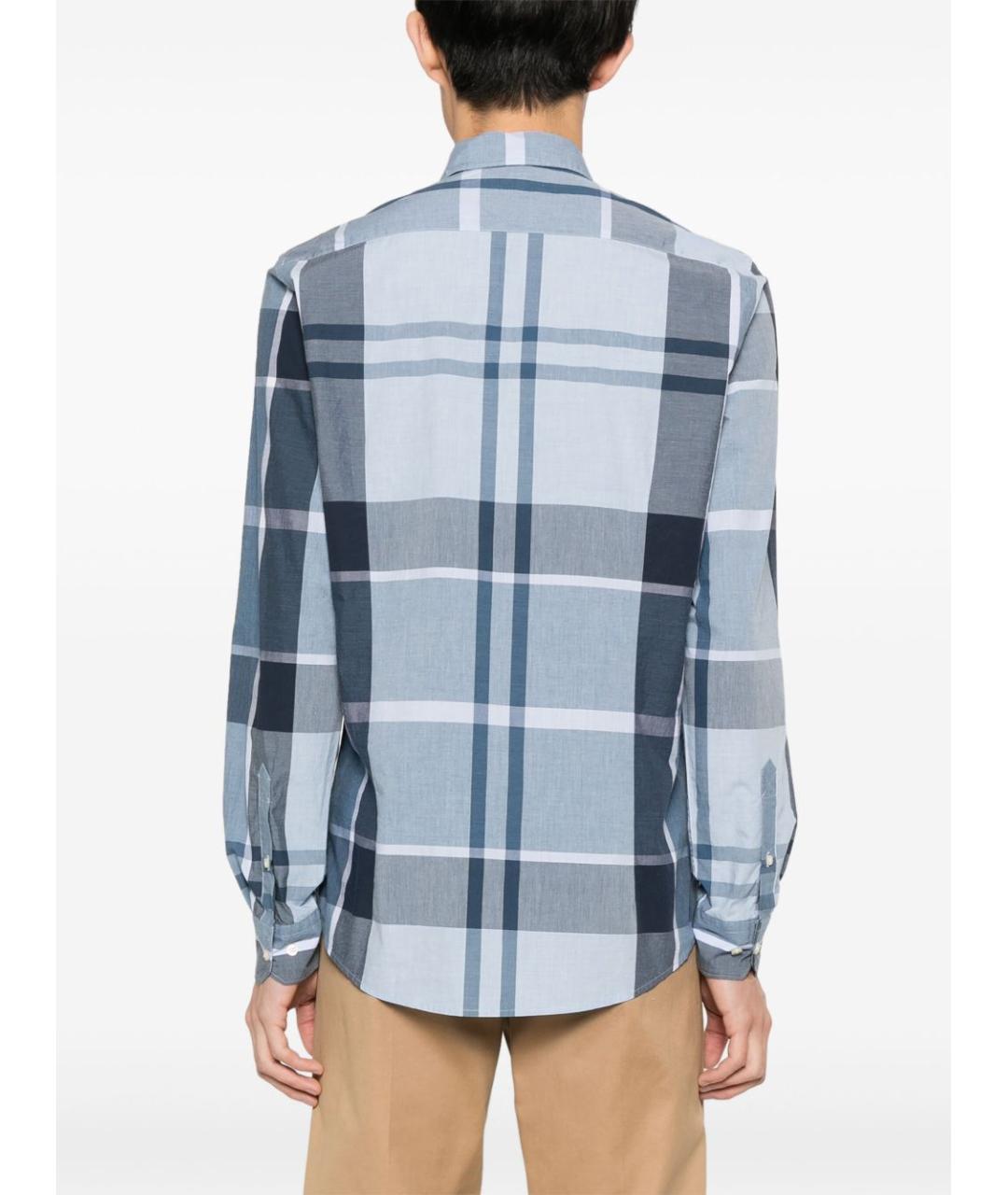 BARBOUR Синяя кэжуал рубашка, фото 2