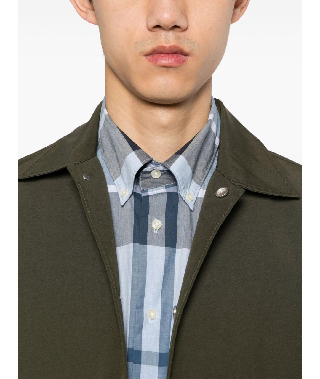 BARBOUR Синяя кэжуал рубашка, фото 4