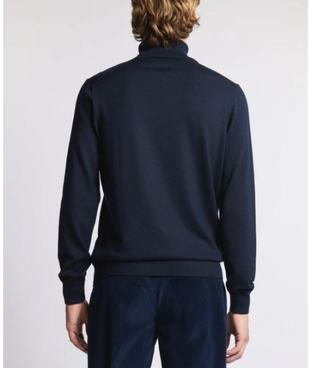 FAY Синий шерстяной джемпер / свитер, фото 2