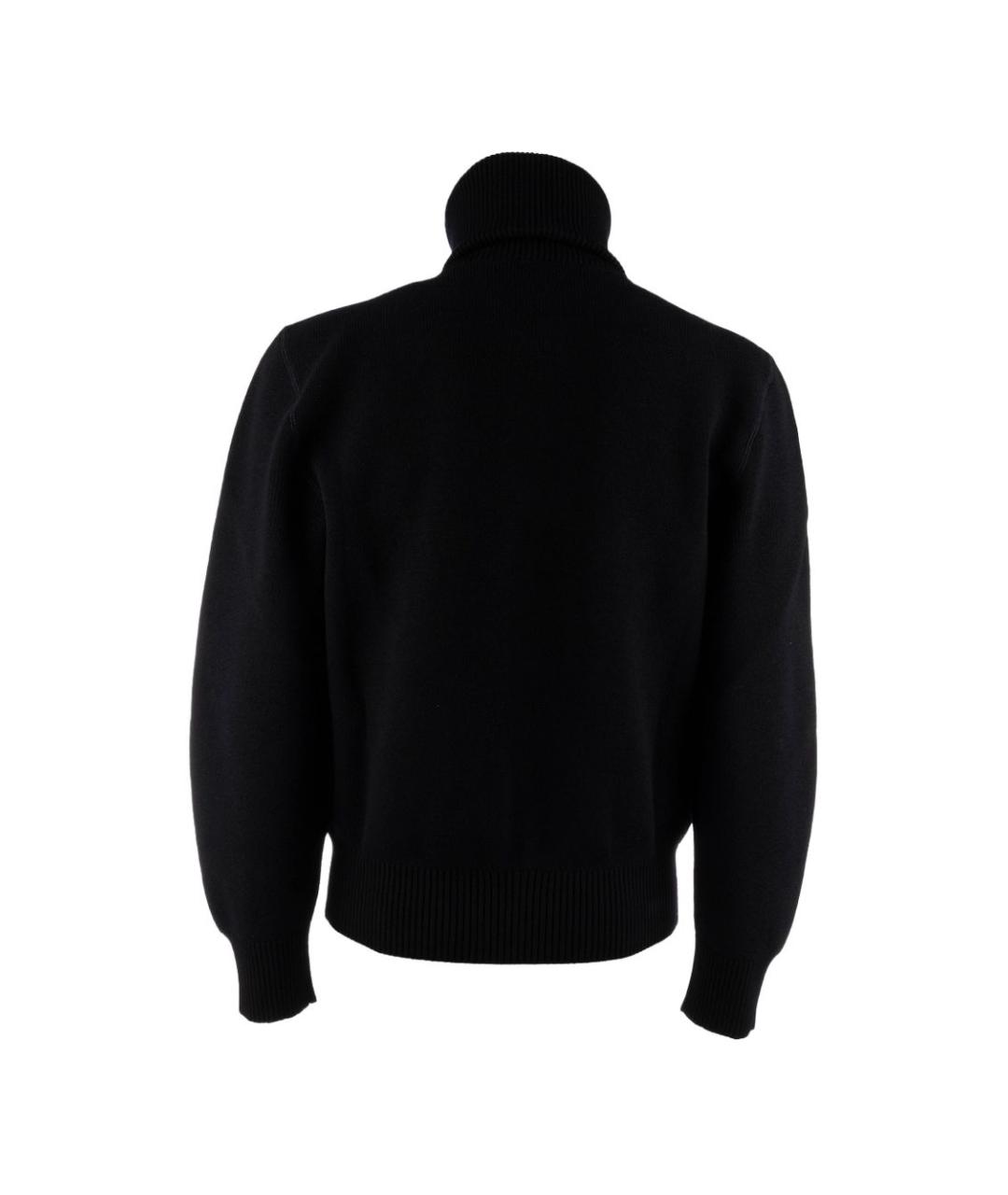 BOTTEGA VENETA Темно-синий шерстяной кардиган, фото 4