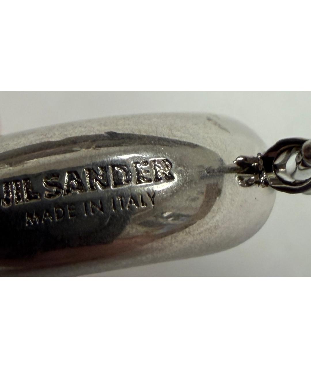 JIL SANDER Серебряные серьги, фото 2