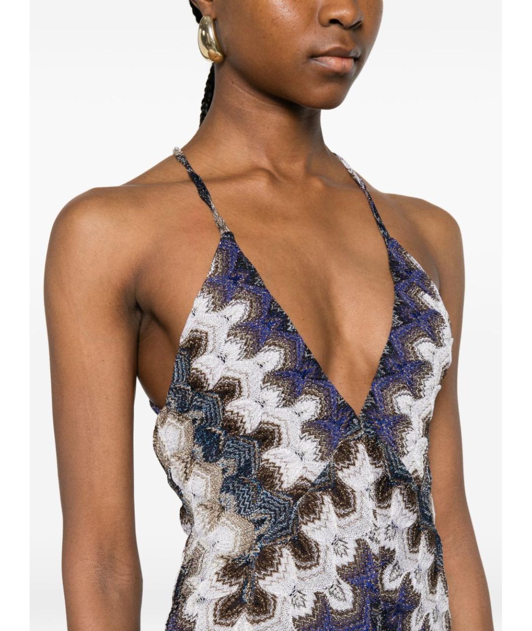 MISSONI Мульти вискозный сарафан, фото 4