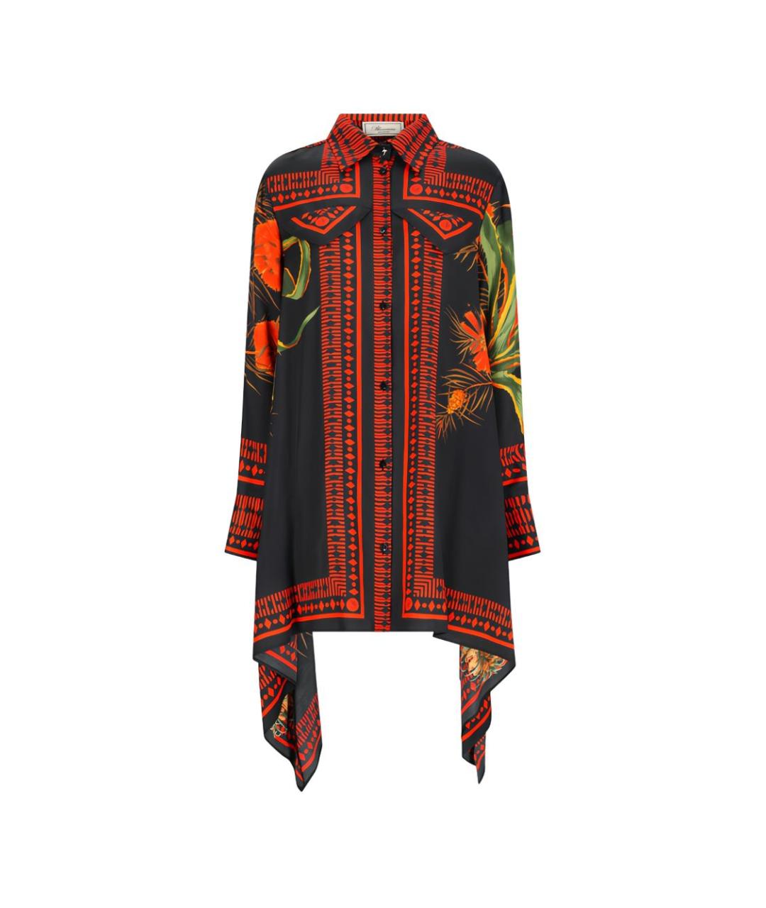 BLUMARINE Черное вискозное платье, фото 1