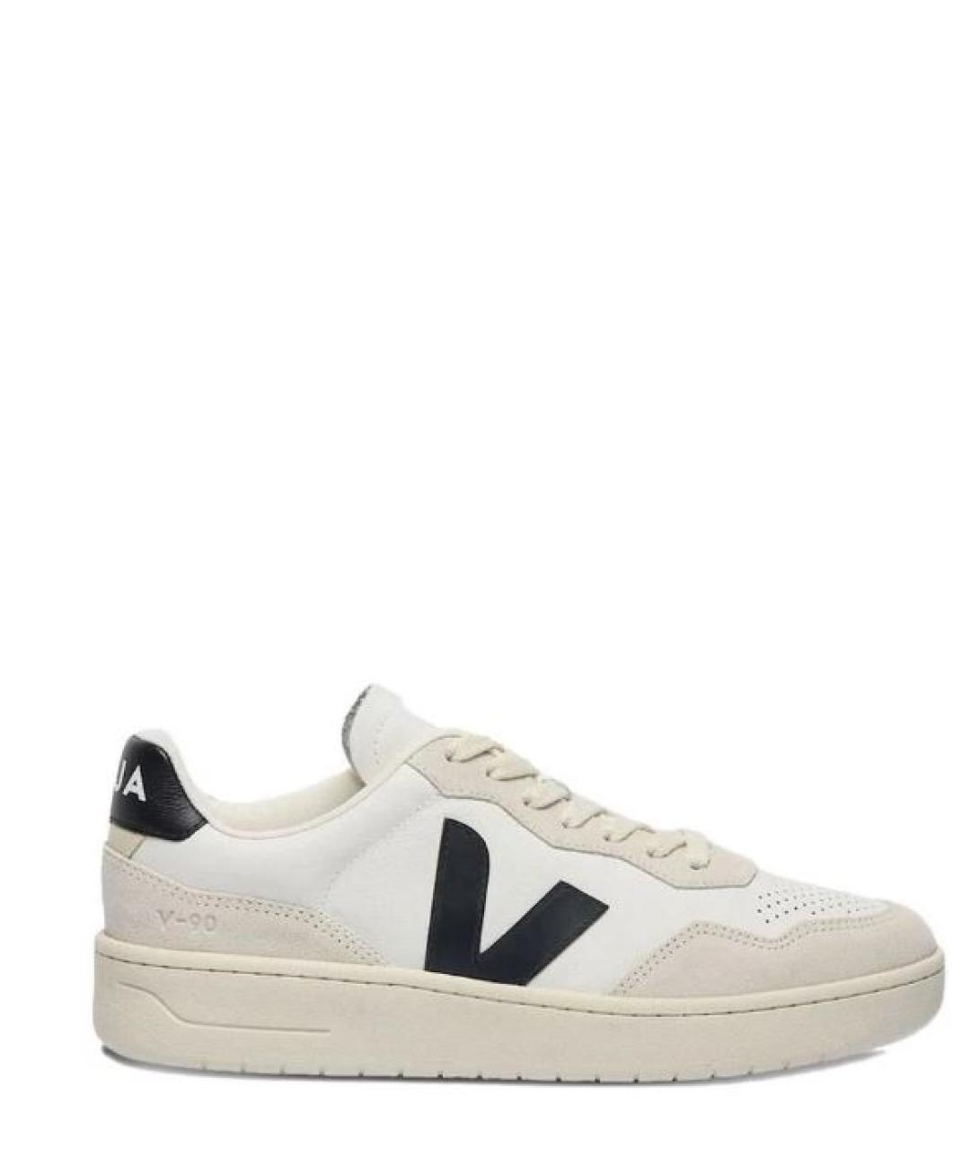 VEJA Белые кожаные кроссовки, фото 1