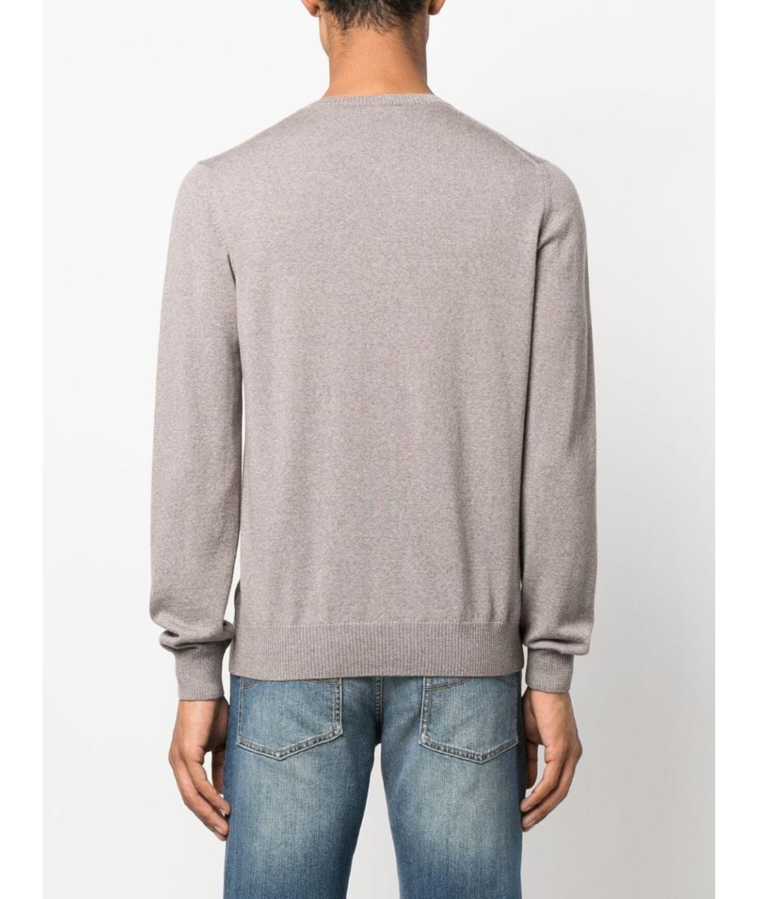 FAY Серый шерстяной джемпер / свитер, фото 2