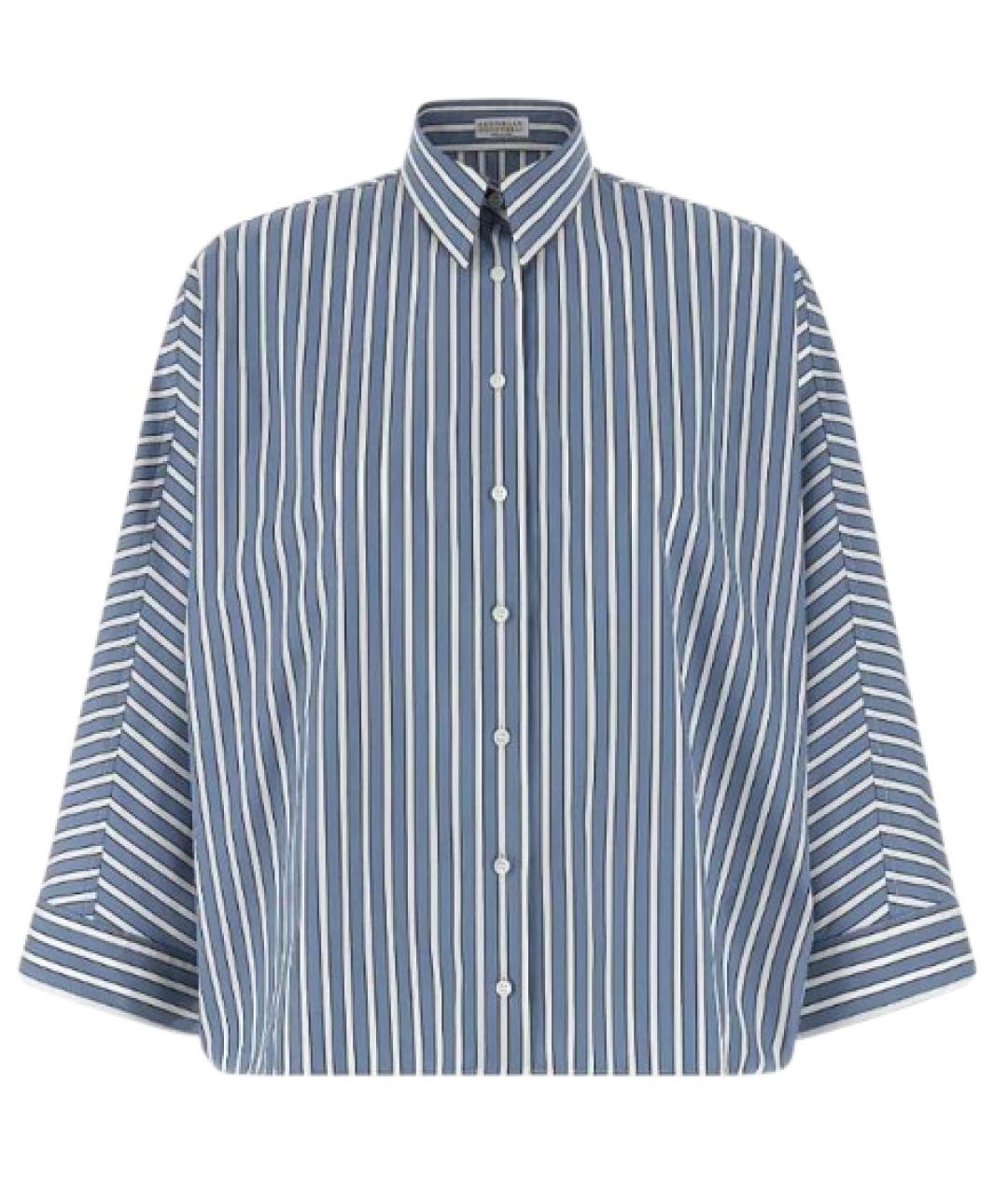 BRUNELLO CUCINELLI Голубая рубашка, фото 1