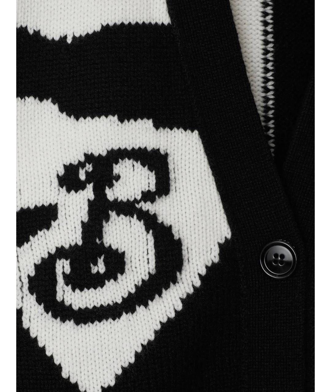 BURBERRY Белый кашемировый кардиган, фото 2