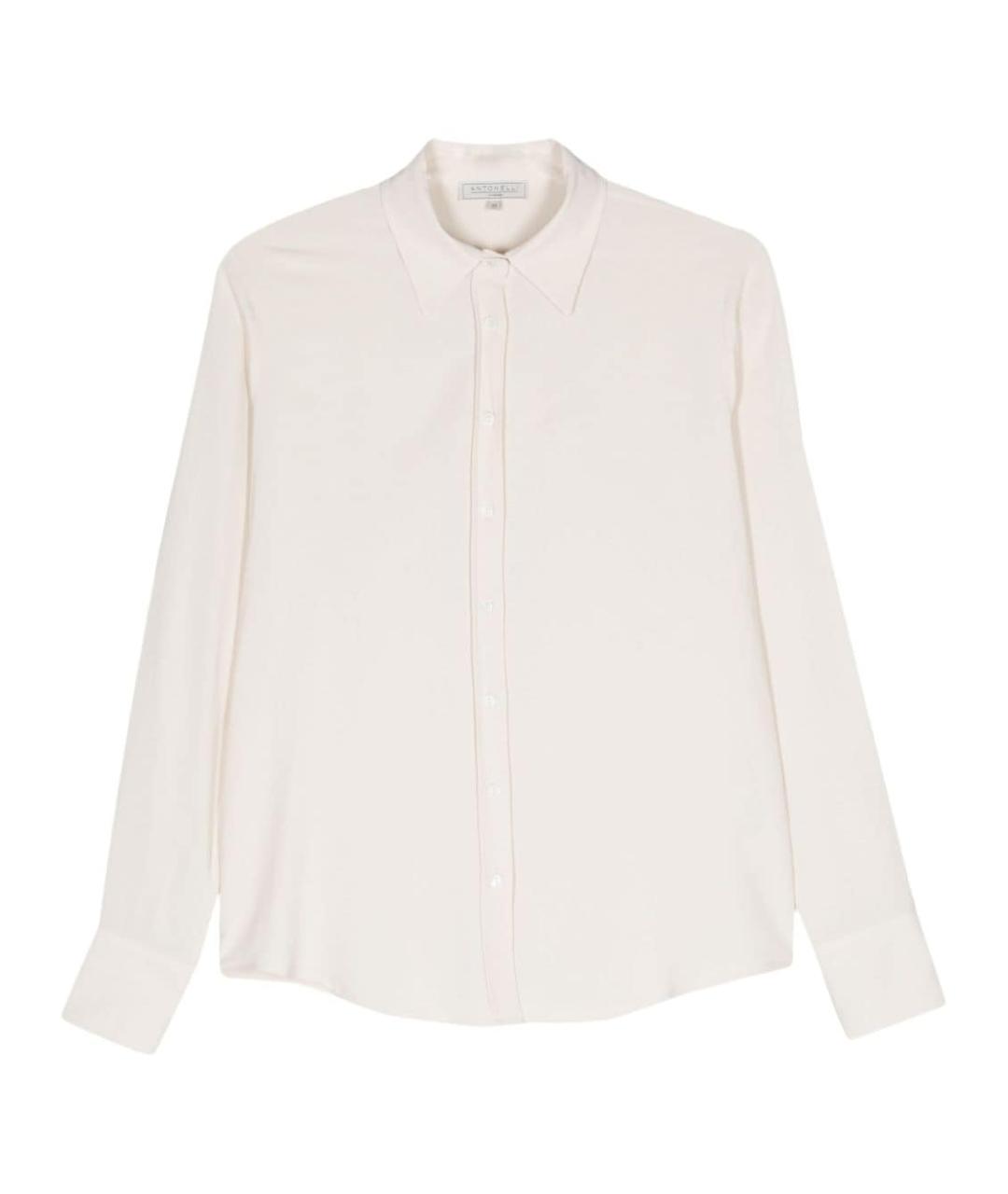 ANTONELLI FIRENZE Бежевая ацетатная рубашка, фото 1