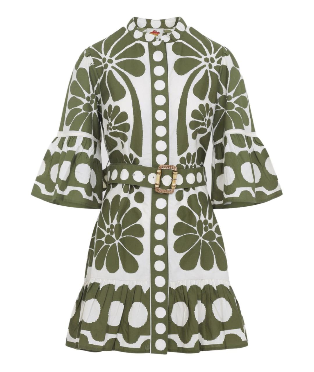 FARM RIO Мульти хлопковое повседневное платье, фото 1