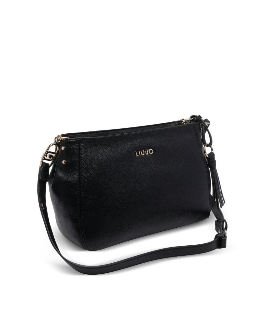 LIU JO Черная сумка через плечо, фото 3