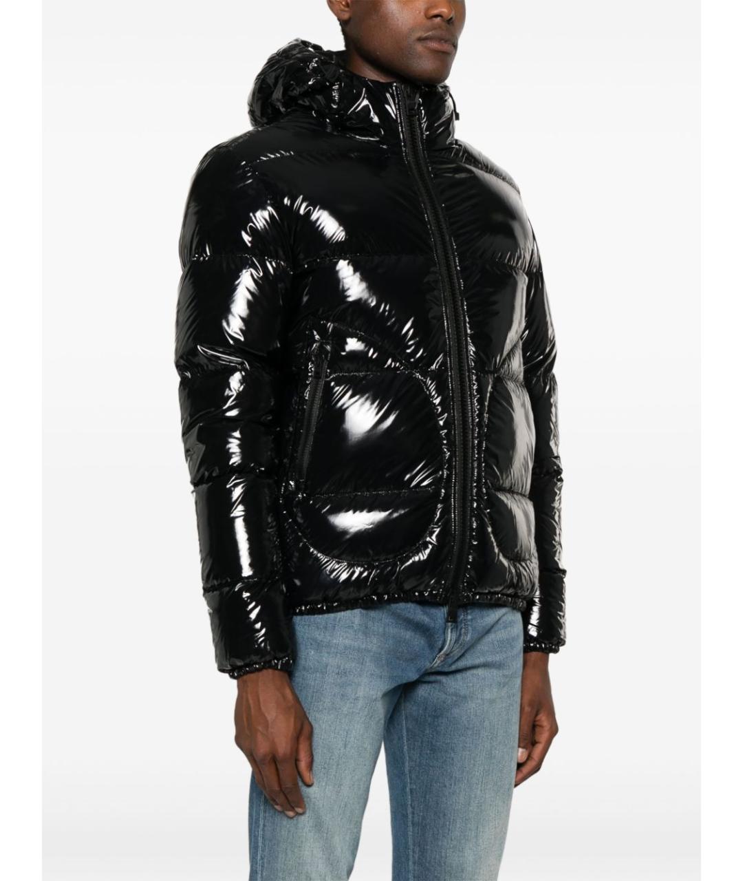 HERNO Черная куртка, фото 2