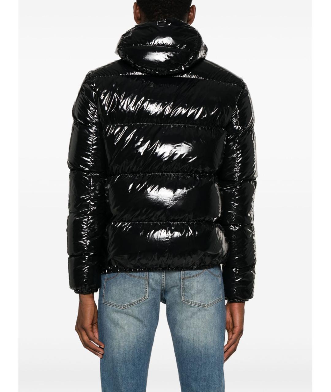 HERNO Черная куртка, фото 5