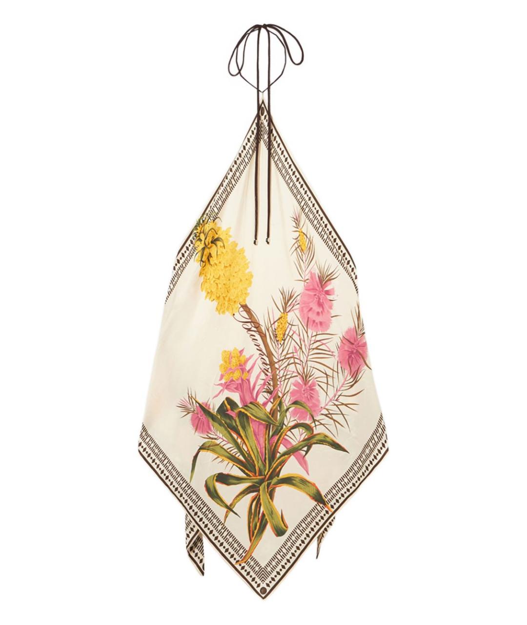 BLUMARINE Мульти майка, фото 1