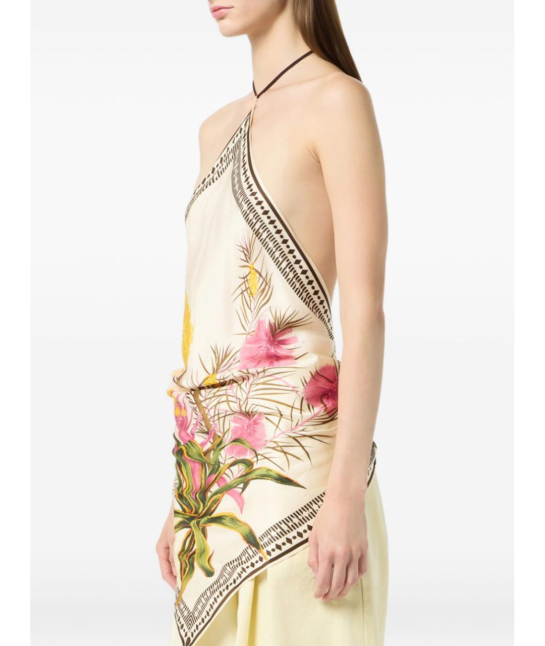 BLUMARINE Мульти майка, фото 2