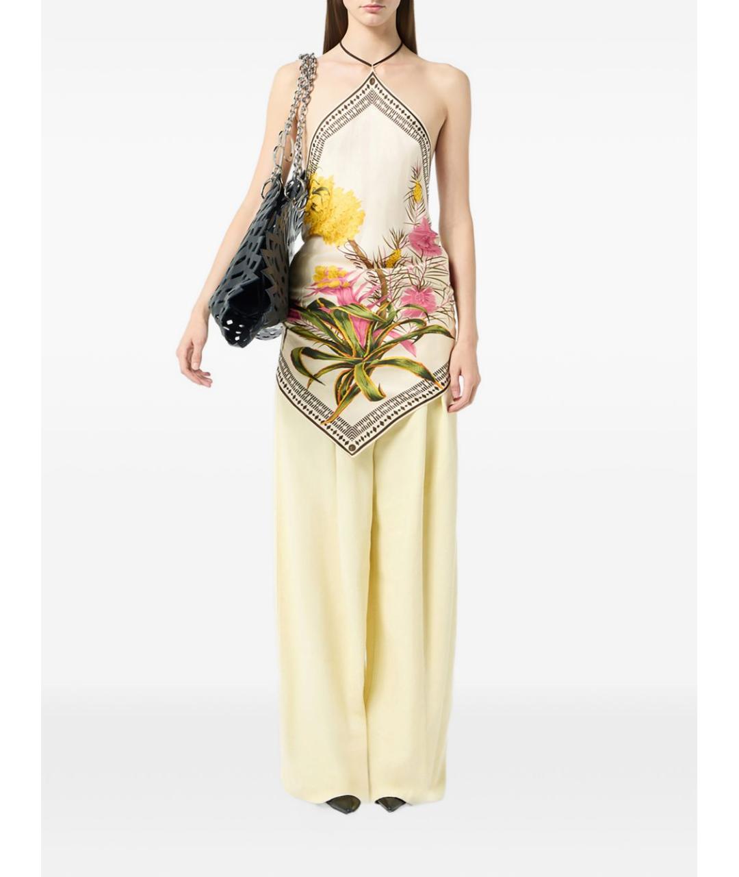 BLUMARINE Мульти майка, фото 4