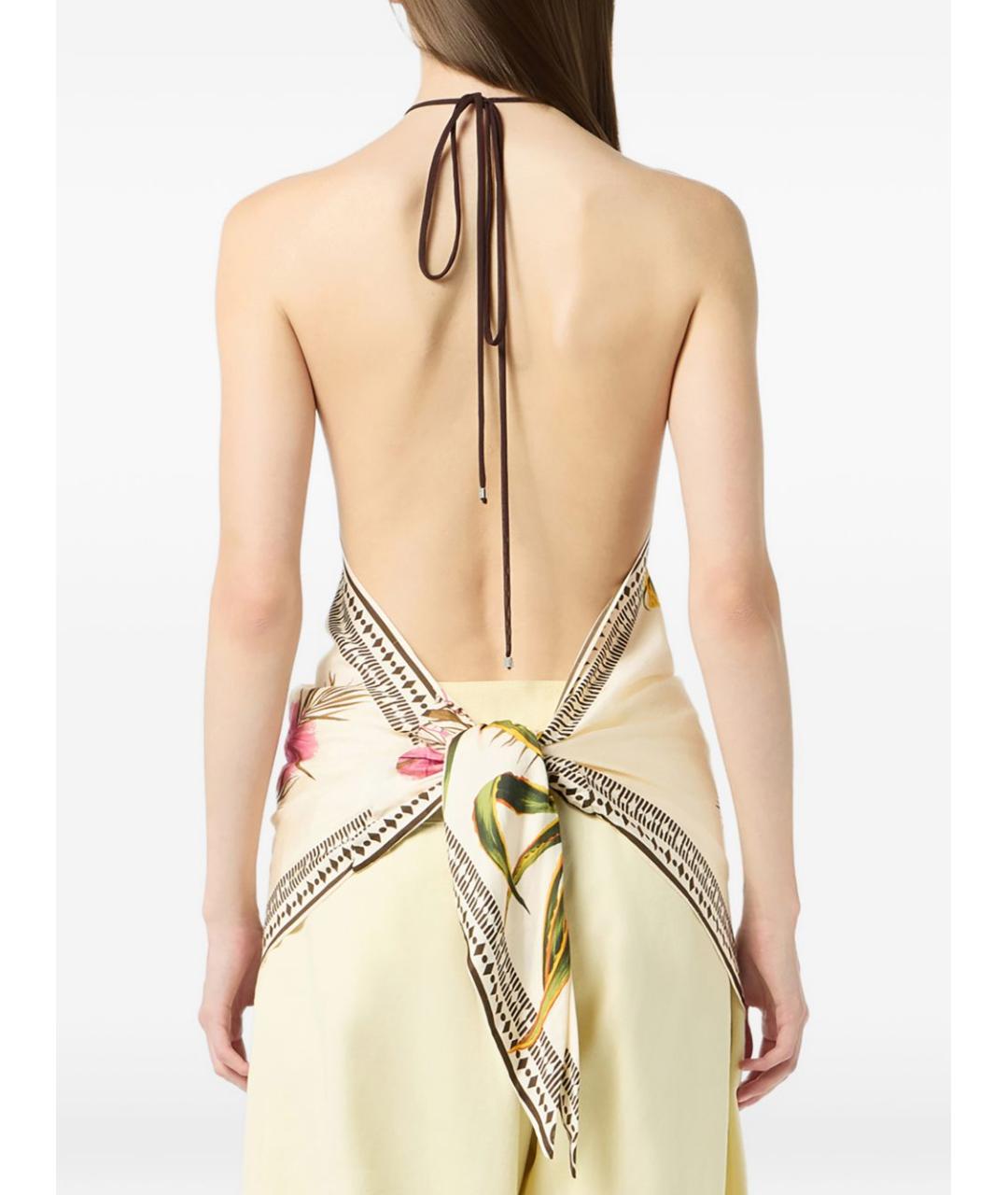 BLUMARINE Мульти майка, фото 5