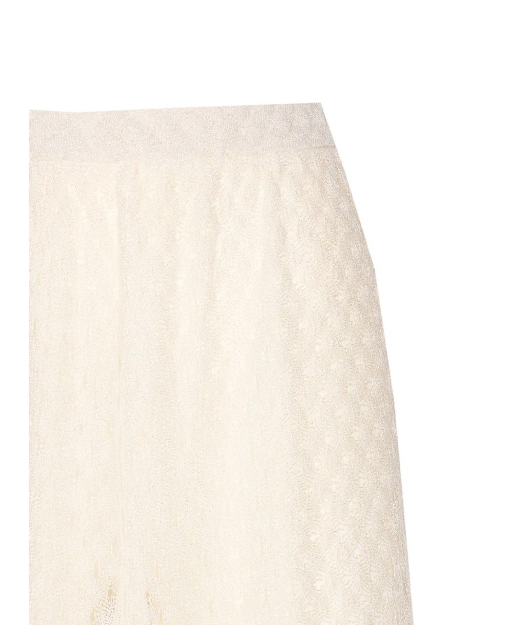 MISSONI Белые прямые брюки, фото 4