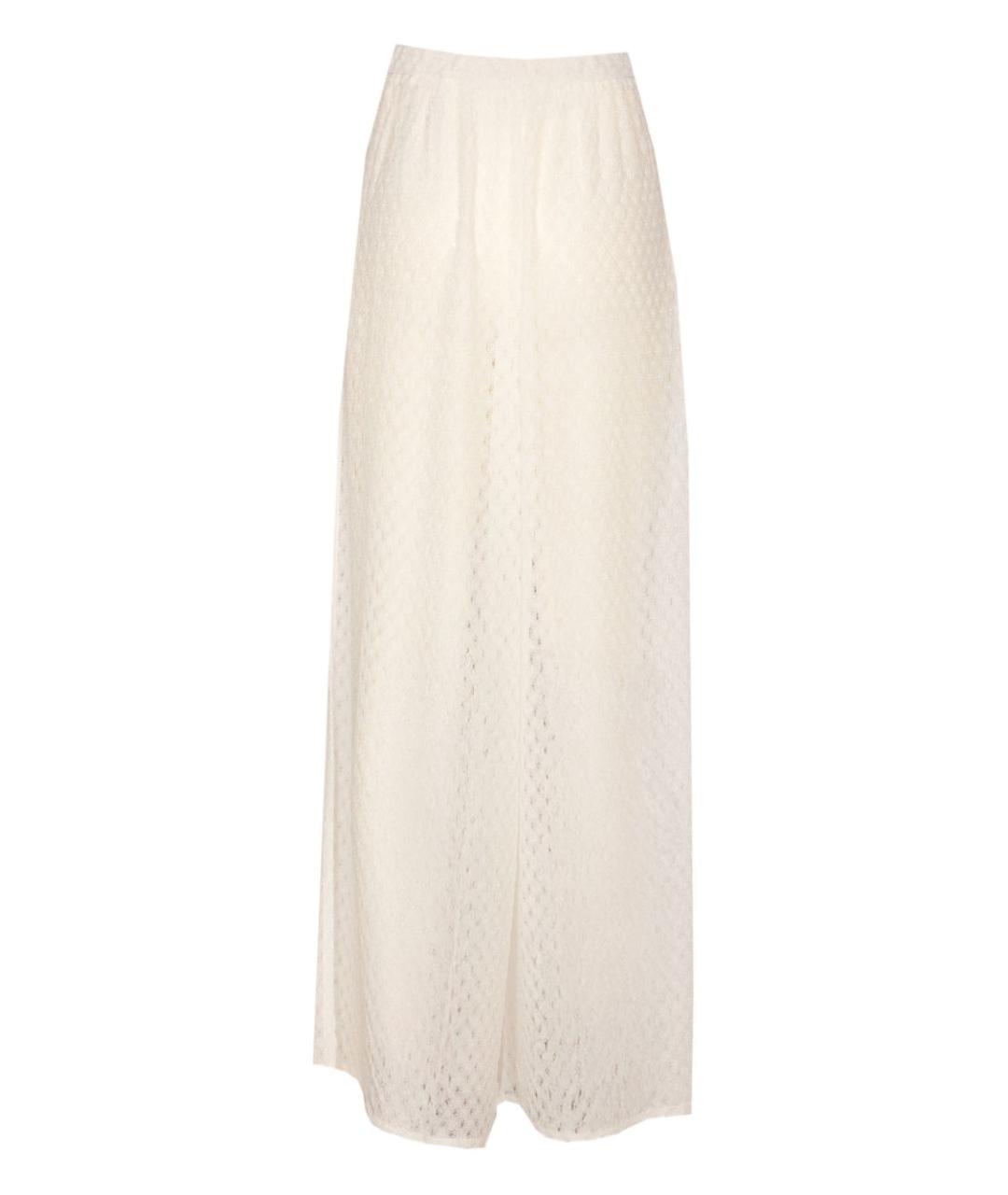 MISSONI Белые прямые брюки, фото 3